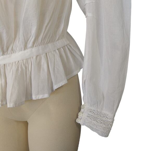Mes Demoiselles Candice Top Size S 34 Edwardian Victorian Vintage Style Blouse - Picture 6 of 11